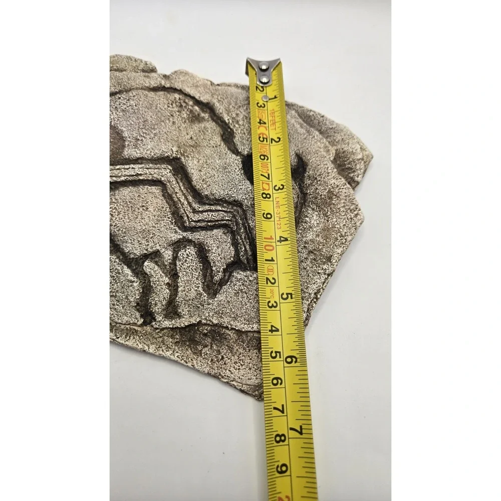 Mayan Aztec Style Petroglyph Wall Plaque Primitive Cave Art Decor 11